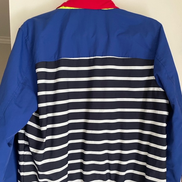 Size S. Striped Tommy Hilfiger Windbreaker Jacket. LIKE New. - Picture 4 of 4